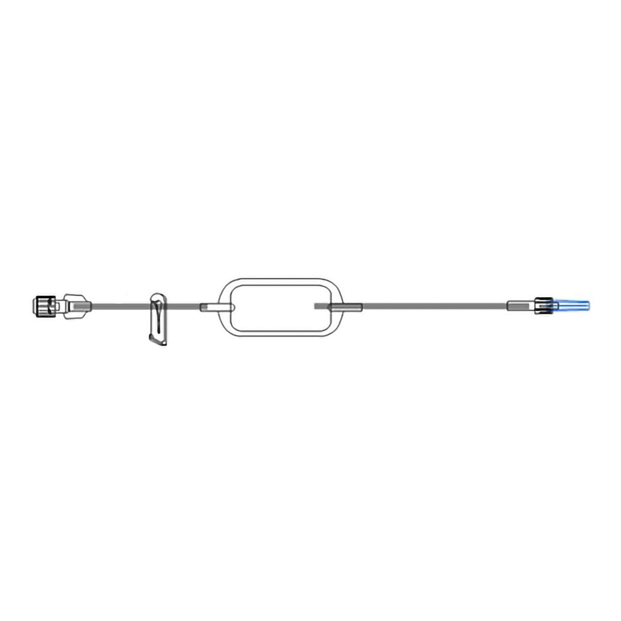 IV Extension Set McKesson Small Bore 60 Inch Tubing 0.2 Micron Filter ...