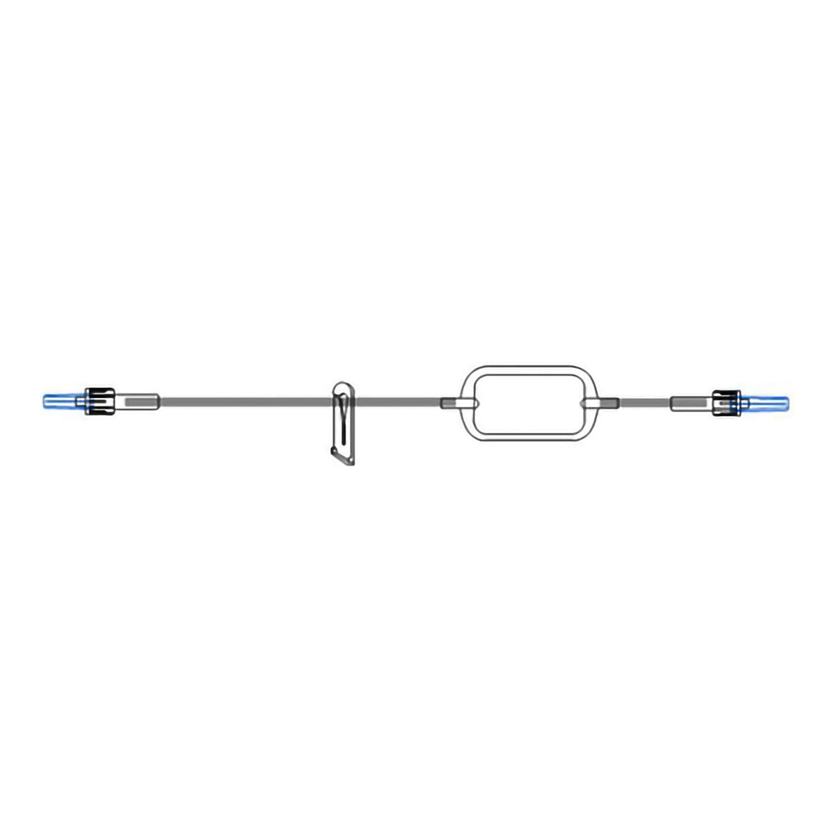 IV Extension Set McKesson Small Bore 60 Inch Tubing 0.2 Micron Filter Sterile (Case of 50)