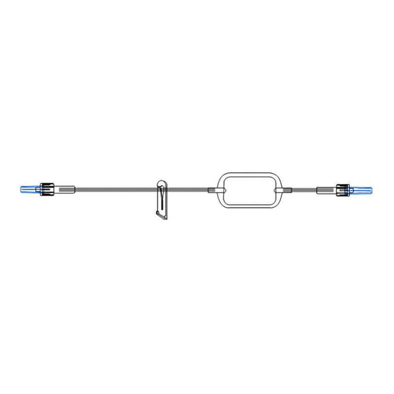 IV Extension Set McKesson Small Bore 60 Inch Tubing 0.2 Micron Filter Sterile (Case of 50)
