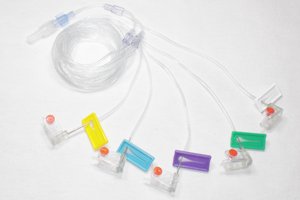 Subcutaneous Infusion Set Alimed Multi-Lumen 24 Gauge X 5 12 mm 36 Inch Tubing 