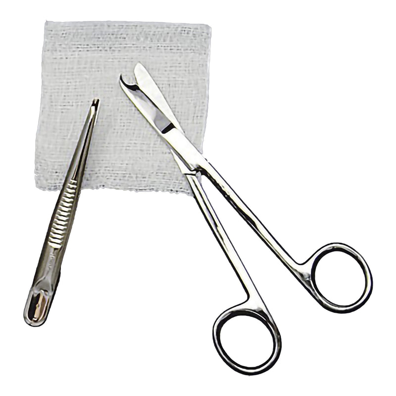 Suture Removal Kit Sklar Sterile Scissor Style Handle Curved Jaw Type Sterile Single Use (Box of 10)
