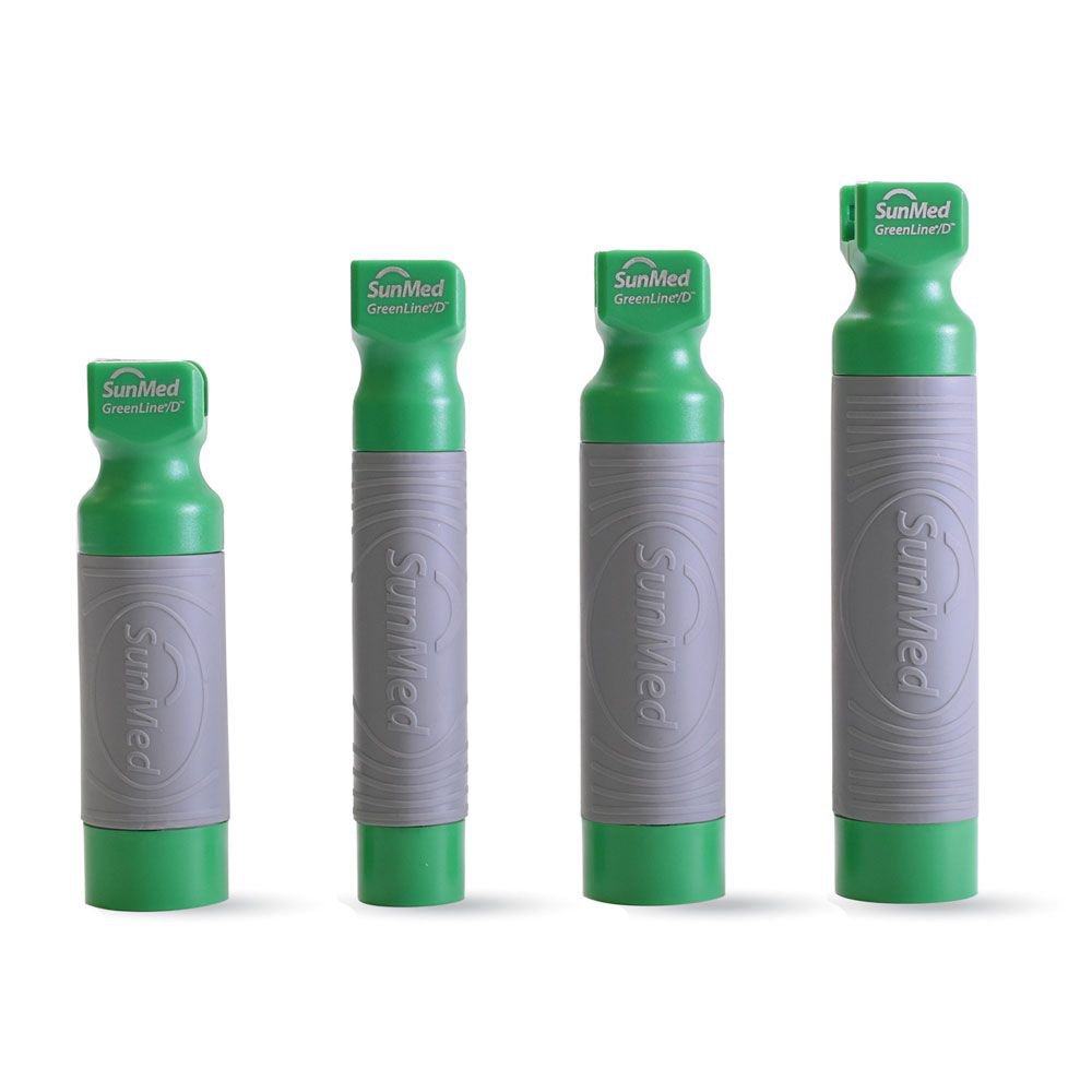 Laryngoscope Handle GreenLine/D Conventional Disposable Standard Handle 