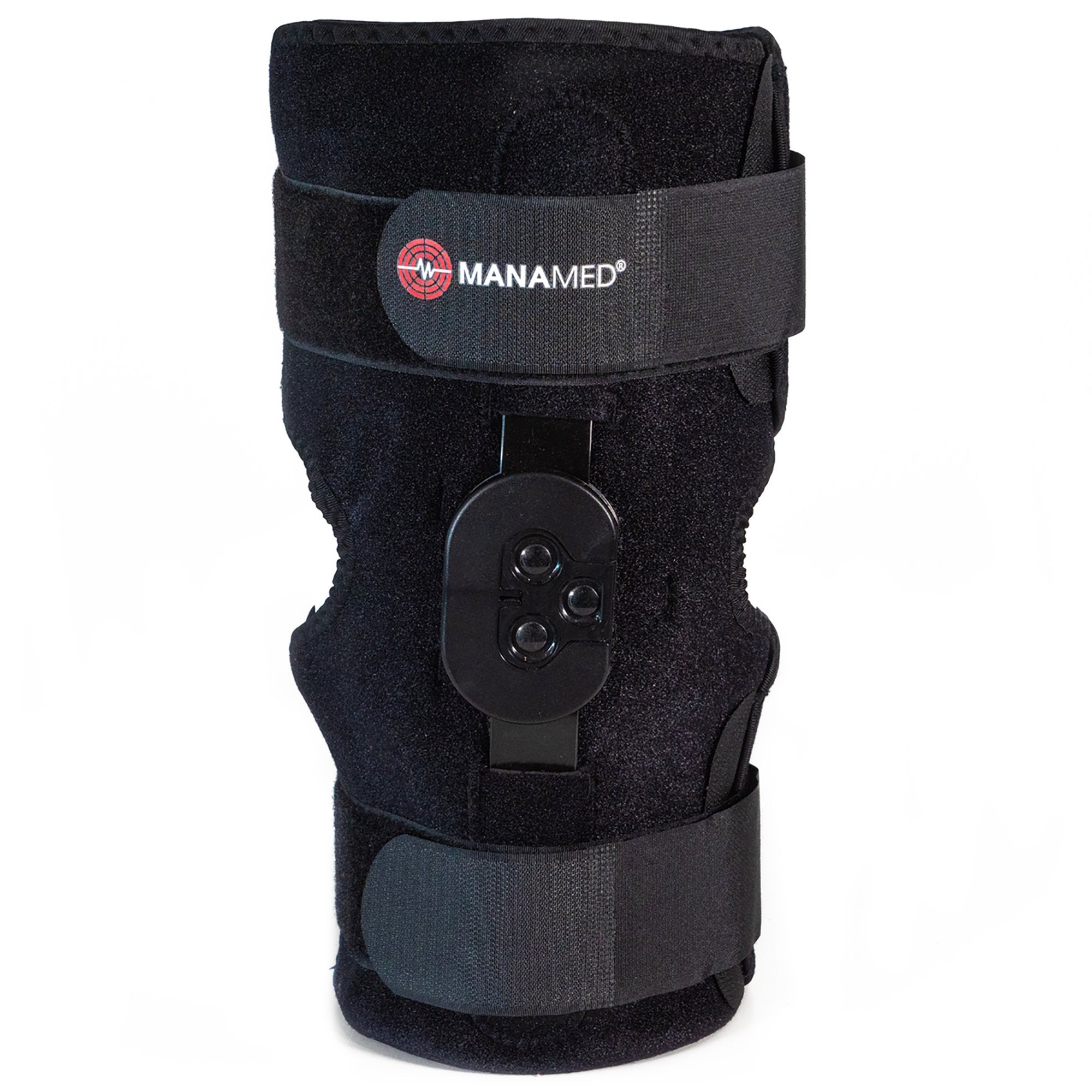 Knee Brace ManaEZ Wrap 33 One Size Fits Most D-Ring / Hook and Loop Strap Closure Right Knee 