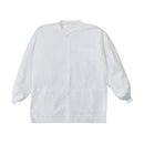 LABMATES JACKET 3-POCKET XLNONWOVEN WHT 10/BG, 5 BG/CS