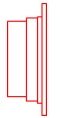 CAP RED ST CHEMOLOCK 100/CS