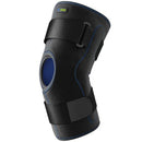 BRACE KNEE WRAP SIMPLE HINGESCONDYLE PADS BLK SML