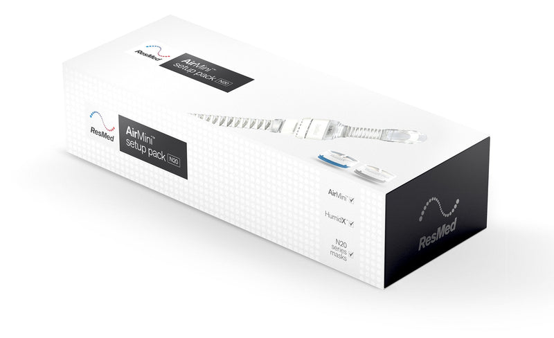 CPAP Set Up Pack AirMini N20 6 Foot Length 15 mm ID 22 mm Cuffs 