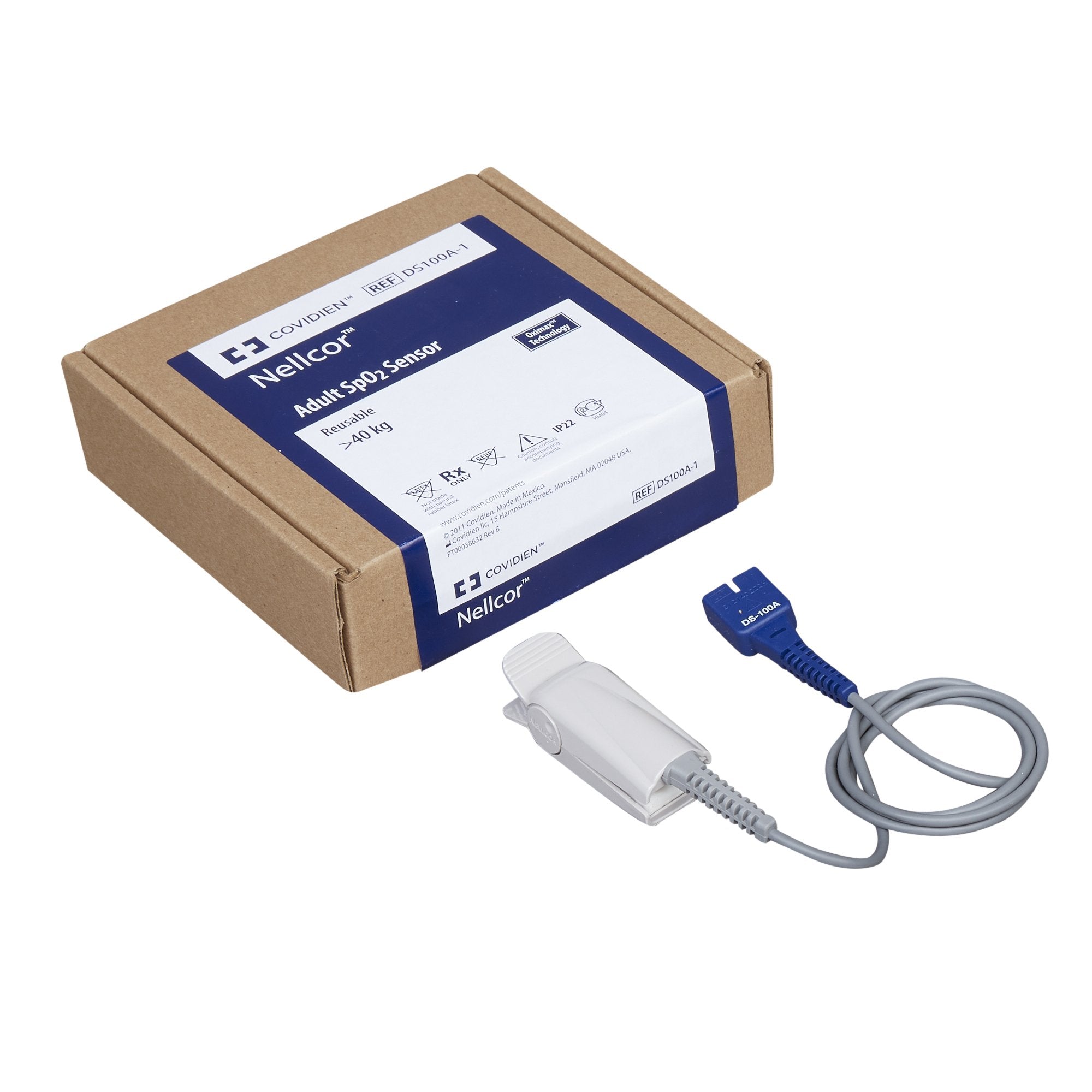 SpO2 Sensor Nellcor Finger Adult Reusable 