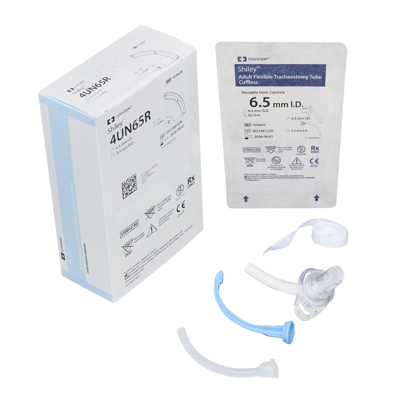 Uncuffed Tracheostomy Tube Shiley Size 4.0 Adult 