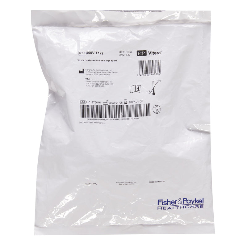 CPAP Mask Component CPAP Headgear F&P Vitera Full Face Style Adult