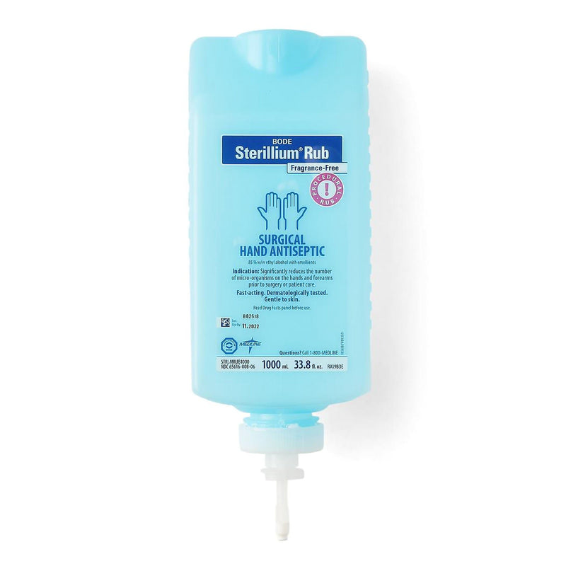 Hand Sanitizer Sterillium Rub 1 Liter Ethyl Alcohol Liquid Bottle (8/CS)