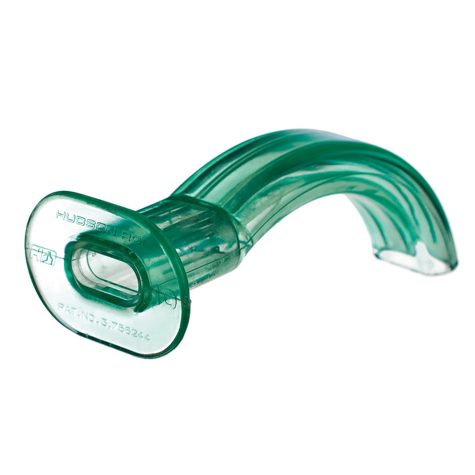 Guedel Oropharyngeal Airway Hudson RCI Cath-Guide Green 120 mm Length ISO 12 NonSterile Adult 