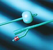 Foley Catheter Silastic 2-Way Round Tip 30 cc Balloon 20 Fr. Silicone Coated Latex 