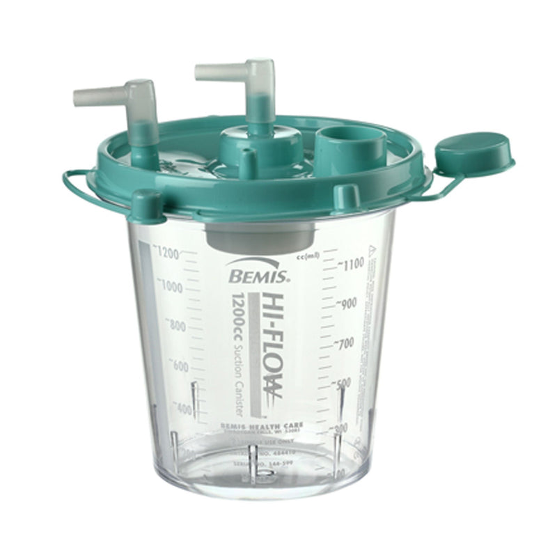 Suction Canister CleanTract 1200 mL Pour Lid (Case of 20)