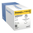 SUTURE GUT EXPRESS PLAIN 6/018IN P-3 REV CUT NAT 12/BX