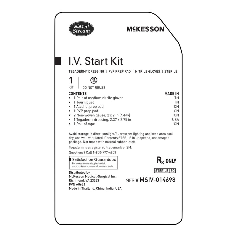 IV Start Kit McKesson Sterile (Case of 100)