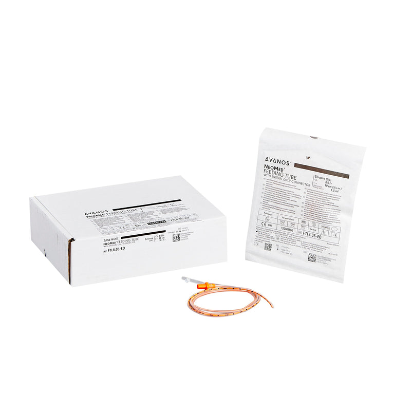 Nasogastric Feeding Tube NeoMed 8 Fr. 90 cm Tube Silicone Sterile 