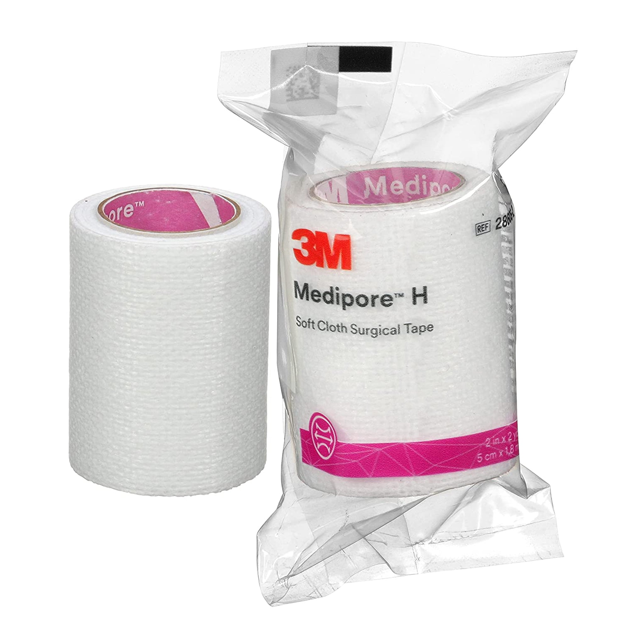 Perforated Medical Tape 3M Medipore H White 2 Inch X 2 Yard Soft Cloth NonSterile 