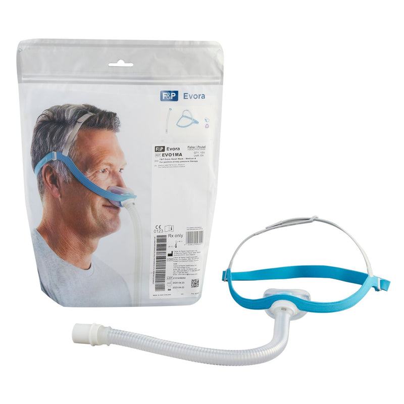 CPAP Mask Kit CPAP Mask Kit Evora Nasal Style Medium Cushion Adult
