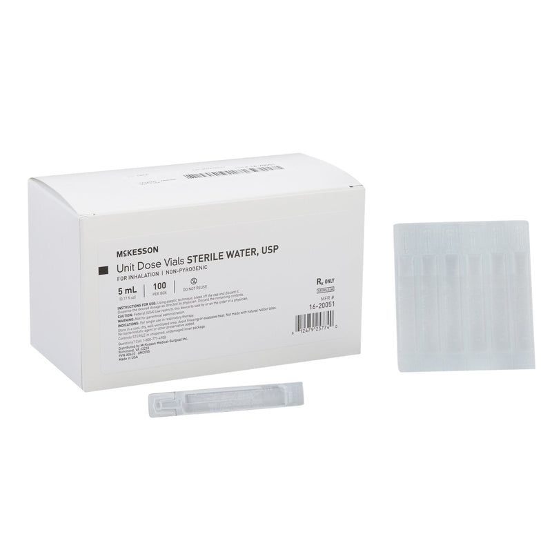McKesson Sterile Water Liquid 5 mL 