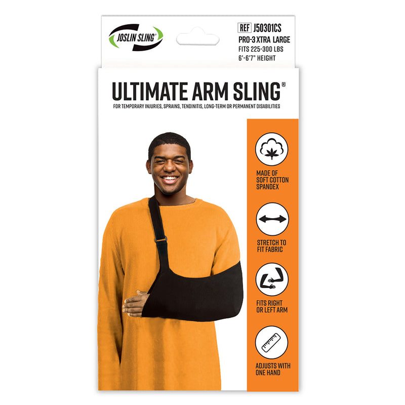 Arm Sling Ultimate Arm Sling D-Ring / Hook and Loop Strap Closure Pro-3X-Large (Each)