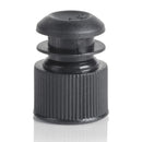 FLANGE PLUG CAP 13MMBLK 1000/BG