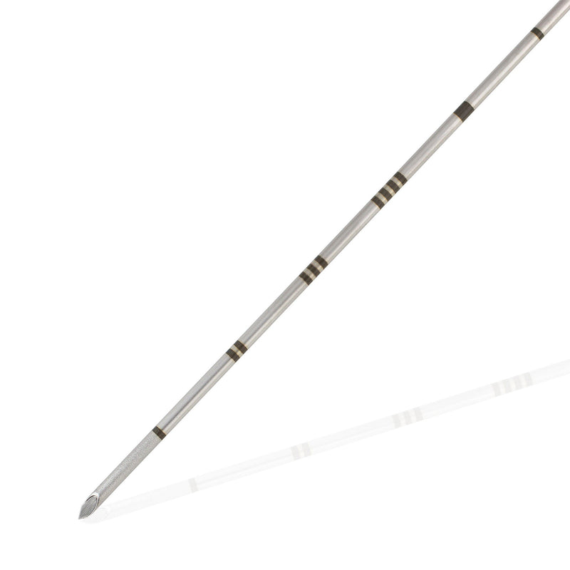 Biopsy Needle 18 Gauge 20 cm Length Echogenic Enhanced Tip (Case of 100)