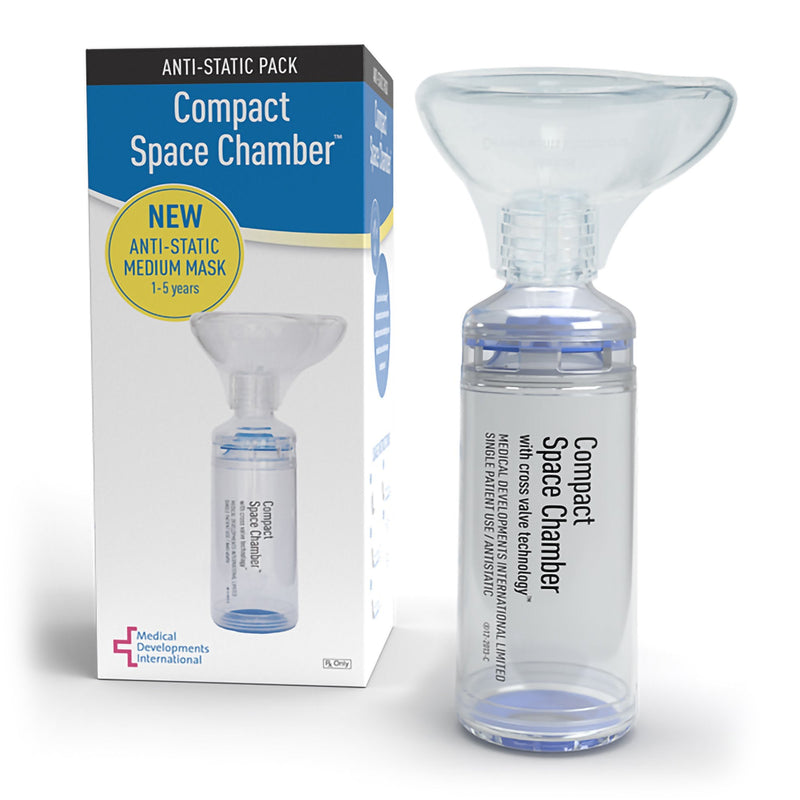 Space Chamber / Mask Kit Anti-static Compact Space Chamber For Most Pressurized Metered Dose Inhalers 