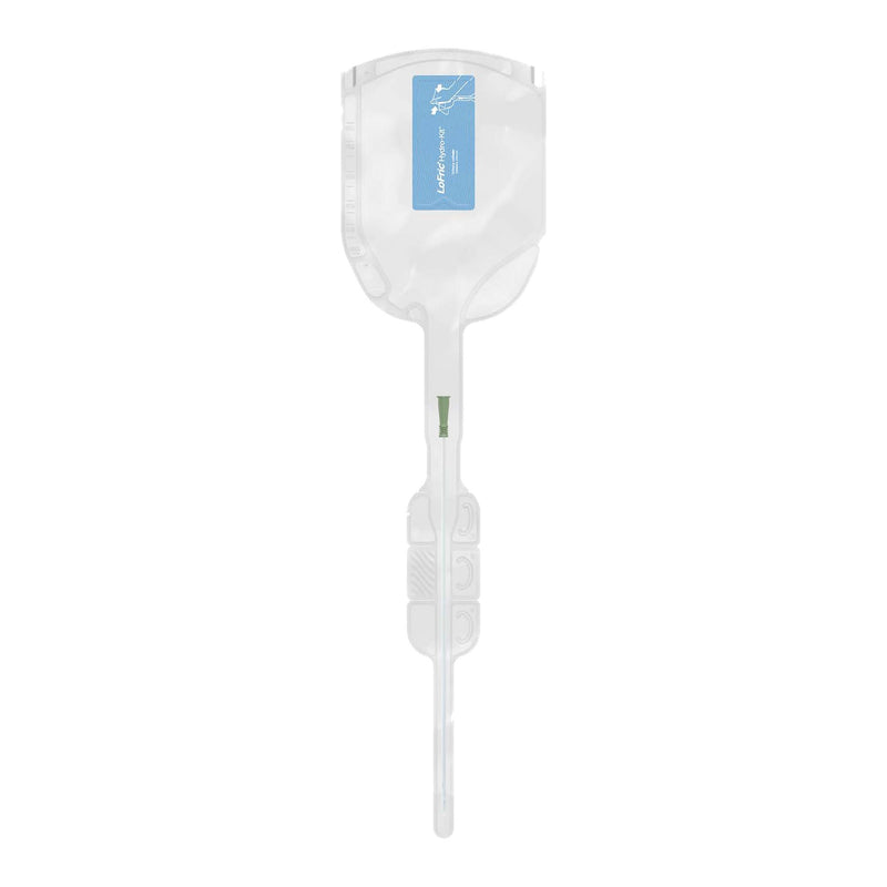 Intermittent Closed System Catheter Tray LoFric Hydro-Kit Male / Tiemann Tip 14 Fr. Without Balloon Hydrophilic Coated Polyolefin-Based Elastomer (POBE) 
