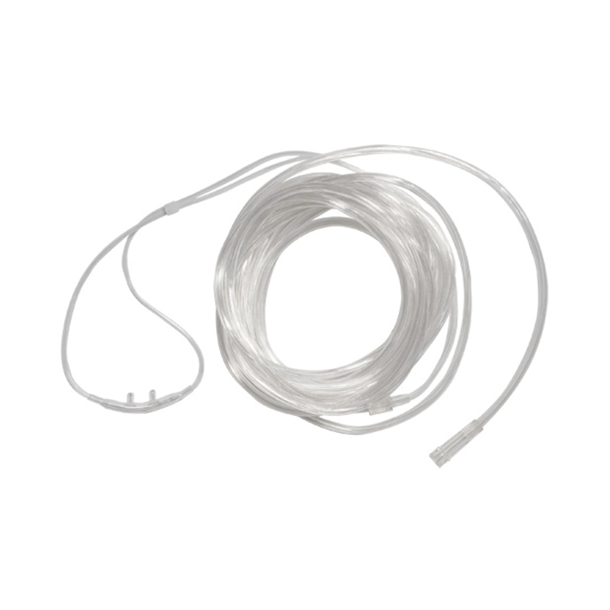 Nasal Cannula Sunset Adult Curved Prongs 25 Foot Tubing Low Flow Rate 