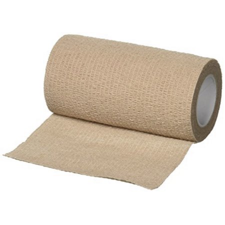 BANDAGE COHESIVE NS 4X5YD TANLATEX 18/BX 6BX/CS
