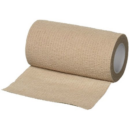 BANDAGE COHESIVE NS 4X5YD TANLATEX 18/BX 6BX/CS