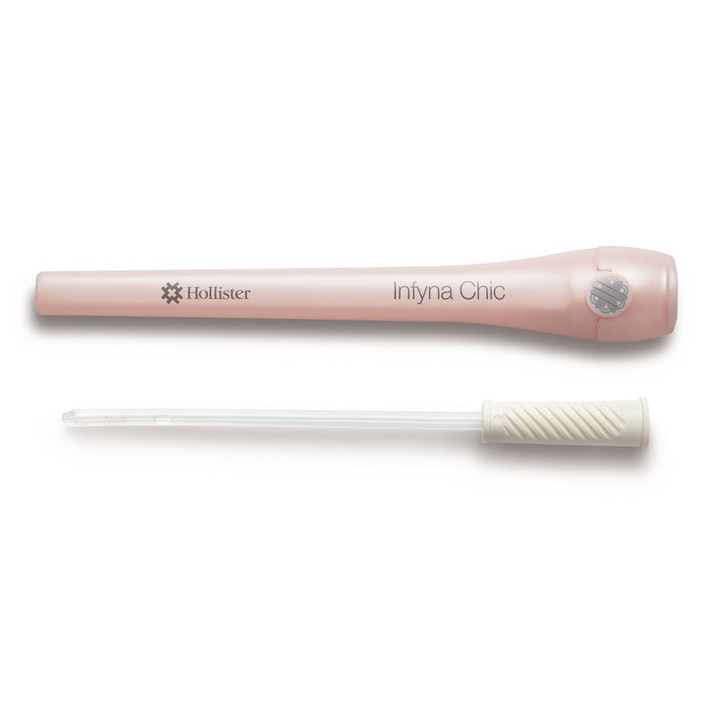 Urethral Catheter Infyna Chic Straight Tip Hydrophilic Coated PVC 12 Fr. 5 Inch Length 