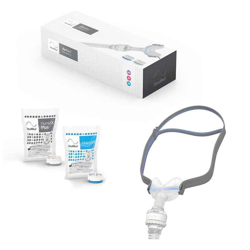 CPAP Mask Kit CPAP Starter Kit AirMini N30 Nasal Style Small / Small-Wide / Medium Cushions 