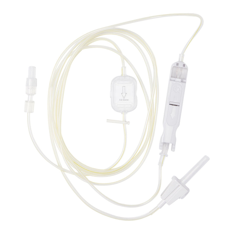 IV Pump Set Sapphire Pump Without Ports 0.2 Micron Filter 116 Inch Tubing Solution (Case)