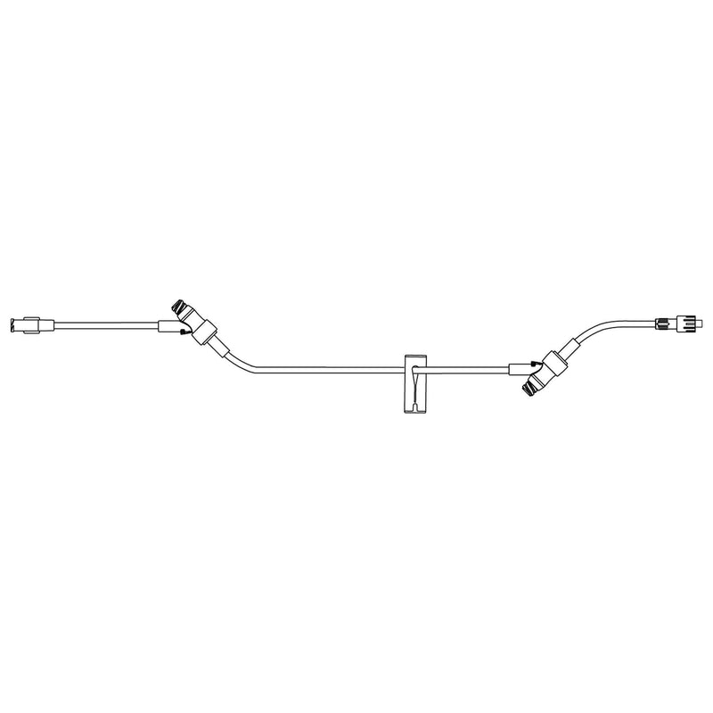 IV Extension Set Safeday Needle-Free Port 35 Inch Tubing (Case of 50)