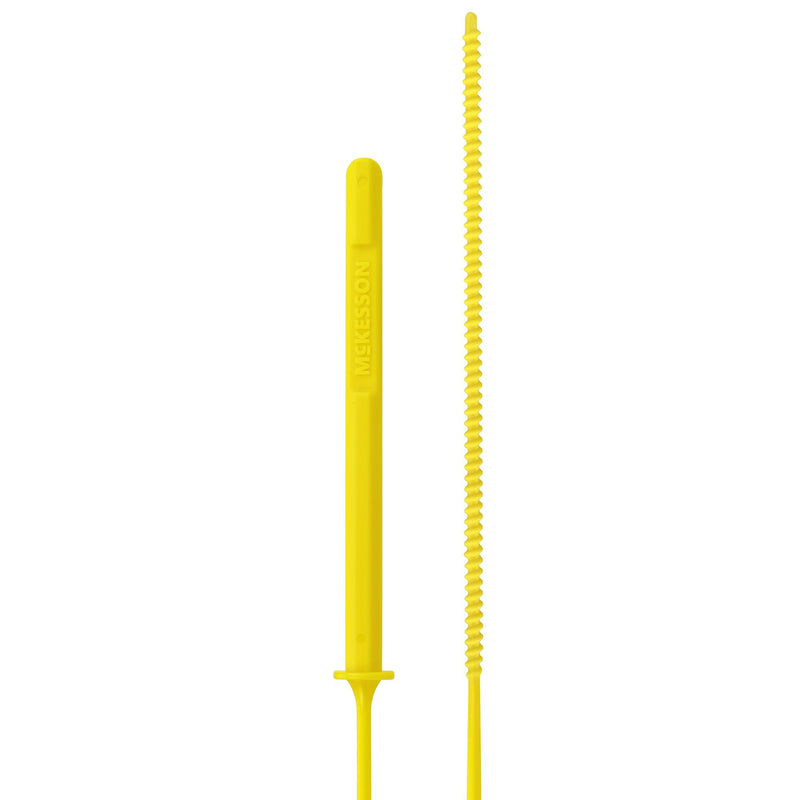 Enteral Feeding Tube Declogger McKesson Yellow, 16 - 22 Fr., 39.5 cm For Gastrostomy / Jejunostomy Tube 