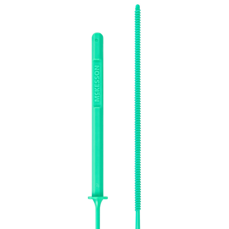 Enteral Feeding Tube Declogger McKesson Green, 20-22 Fr., 39.5 cm For Gastrostomy / Jejunostomy Tube (Box of 10)