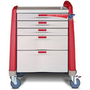 CART MEDICAL AVALO EMERGENCYCOMPACT RED (DROP)