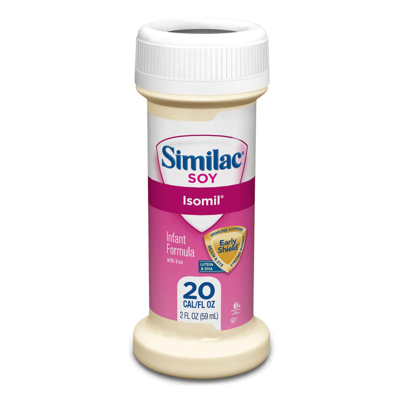 Infant Formula Similac Soy Isomil Unflavored 2 oz. Bottle Liquid Soy Lactose Intolerance / Galactosemia 