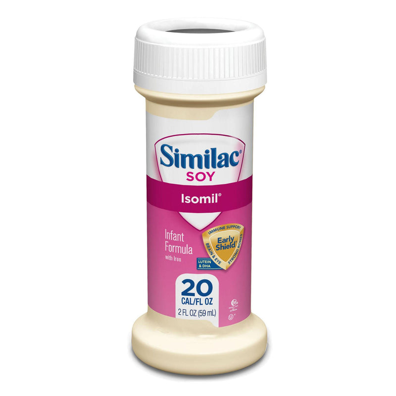 Infant Formula Similac Soy Isomil Unflavored 2 oz. Bottle Liquid Soy Lactose Intolerance / Galactosemia 