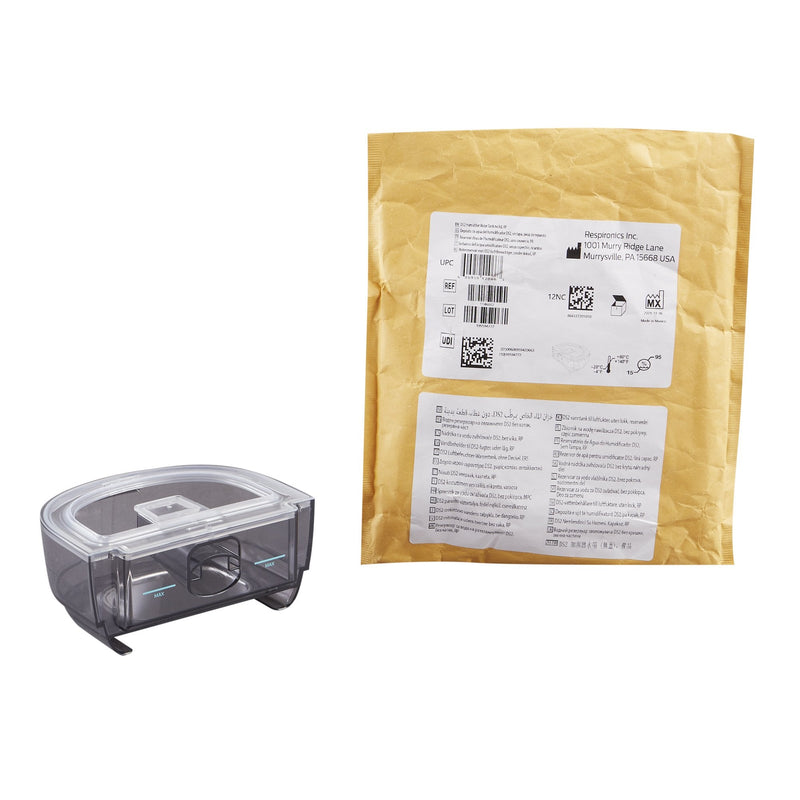 CPAP Water Chambers and Humidifiers For DreamStation 2 CPAP & BiPAP Machine Heated Humidifiers Without Lid, 325 mL to Maximum Fill Line 