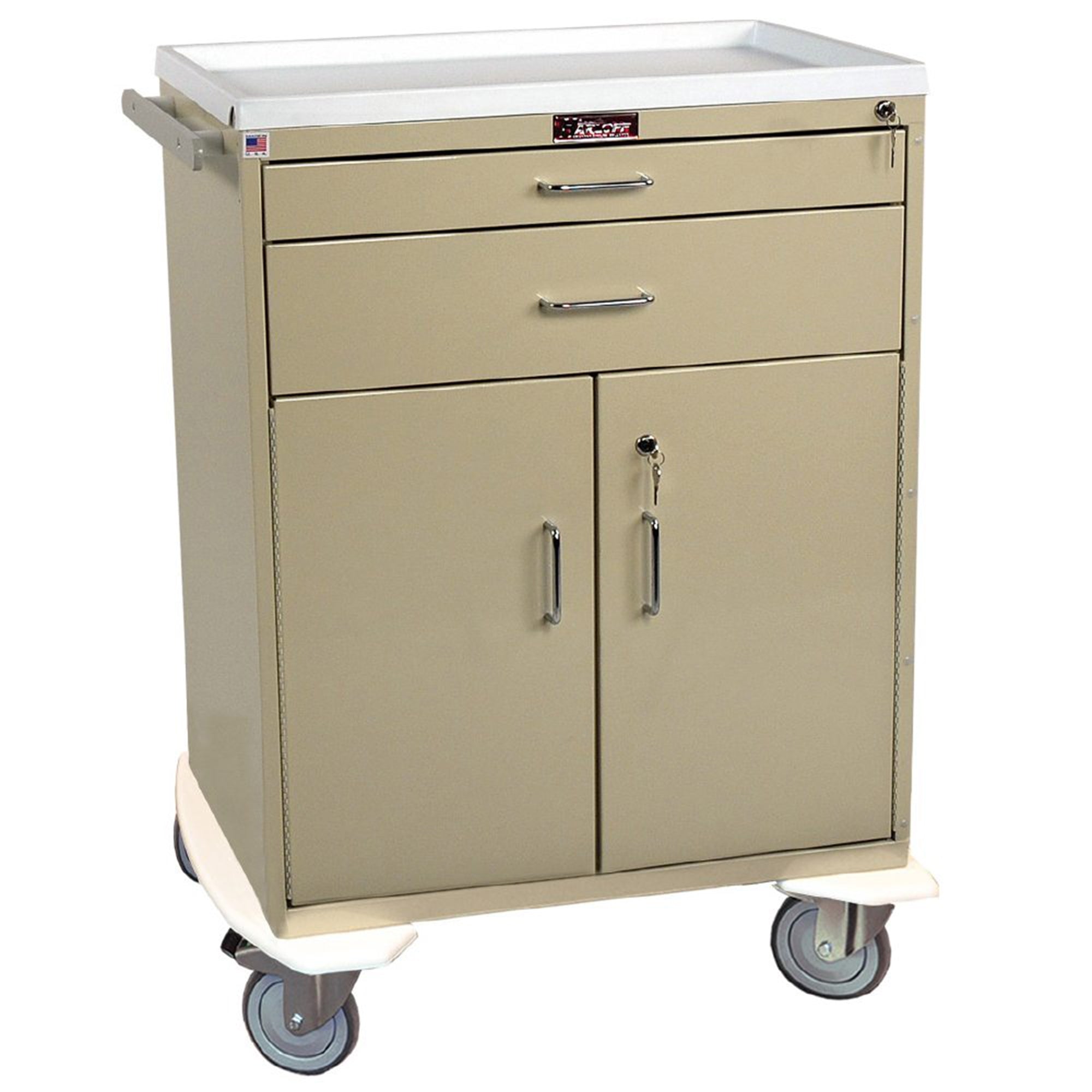 Procedure Cart Model 6200 Steel Frame 41-1/2 X 32 X 22 Inch Sand 