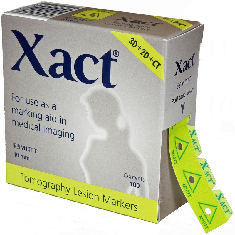 Radiology Skin Marker Xact Triangle Lesion (Box of 100)