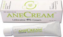 Topical Pain Relief AneCream 4% Strength Lidocaine Cream 15 Gram (Each)