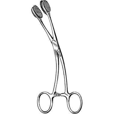 Econo Young Tongue Seizing Forceps - 6-1/4" - 21-920