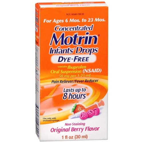 Motrin Concentrated Infants' Drops, Berry Flavor (Each)