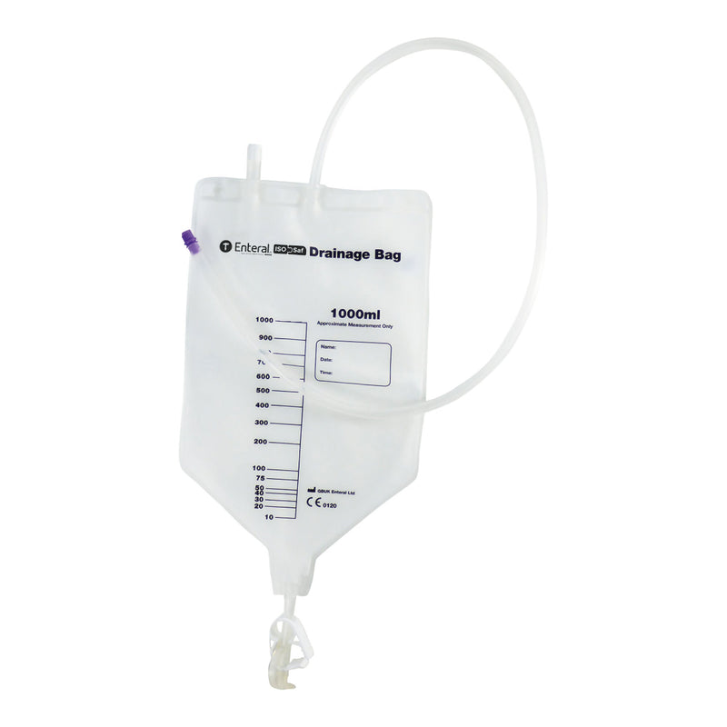 Drainage System ENFit 50 cm Tubing 1000 mL Sterile ENFit Connector Barrier
