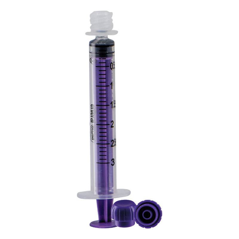 Enteral / Oral Syringe ISOSAF LowDose 3 mL Enfit Tip Without Safety