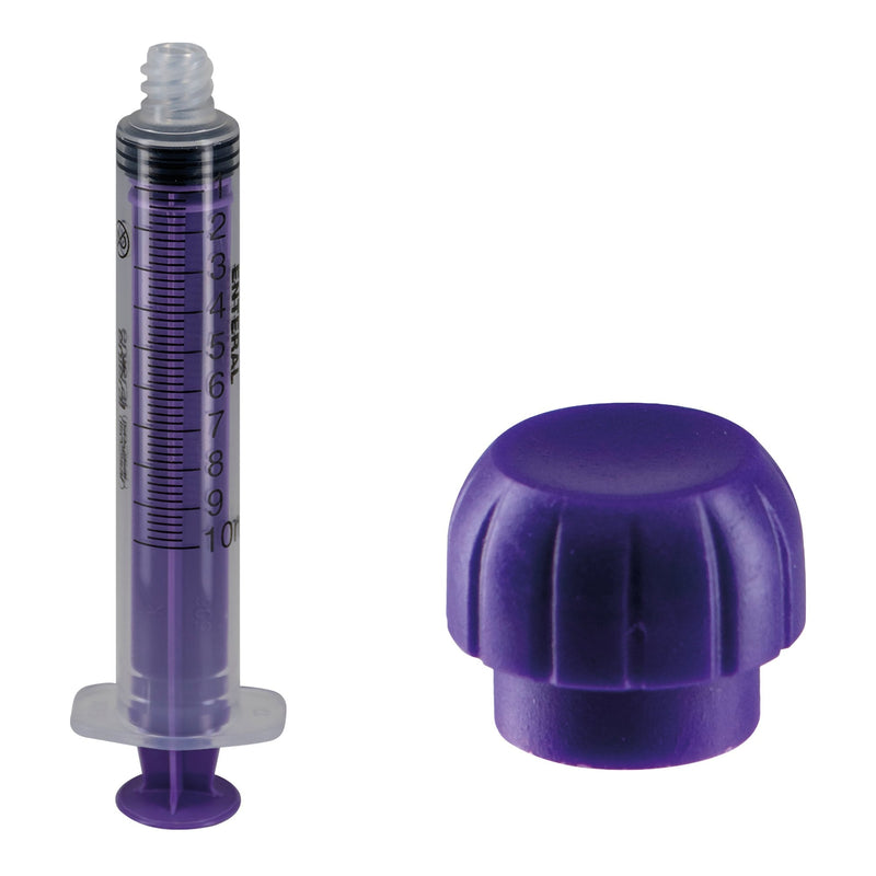 Enteral / Oral Syringe ISOSAF 12 mL Enfit Tip Without Safety 